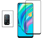 Película de Camara trasera + Vidrio templado 5D Cubierta completa para Xiaomi Mi 10T 5G