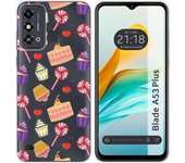Funda Silicona ZTE Blade A53 Plus Dulces 01