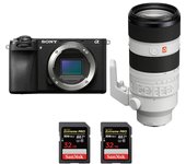 A6700 + FE 70-200mm f/2.8 GM OSS II + 2 SanDisk 32GB Extreme PRO UHS-II SDXC 300 MB/s + PDF MCZ DIRE