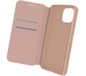 Funda iPhone 12 Mini Tarjetero Soporte Vídeo Rosa