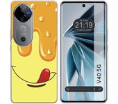 Funda Silicona Vivo V40 5G Helado Vainilla