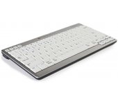 BakkerElkhuizen UltraBoard 950 Wireless teclado RF inalámbrico QWERTZ Alemán Gris, Blanco