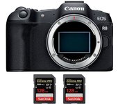 EOS R8 + 2 SanDisk 128GB Extreme PRO UHS-II SDXC 300 MB/s + PDF MCZ DIRECT '20 TÉCNICAS PARA MEJORAR