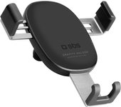 SBS TESUPPCLIPGRAVK soporte Soporte pasivo Teléfono móvil/smartphone Negro