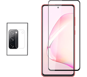 Película de Camara trasera + Vidretes templado 5D Cubierta completa para Samsung Galaxy S20 Fe