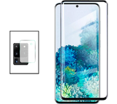 Película de Camara trasera + Vidromas templado 5D Cubierta completa para Samsung Galaxy S20 Ultra -