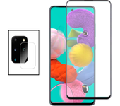 Película de Camara trasera + Vidrillo templado 5D Cubierta completa para Samsung Galaxy S20 más 5G