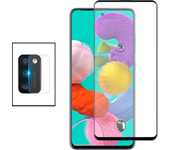 Película de Camara trasera + Vidrio templado 5D Cubierta completa para Samsung Galaxy S20 5G UW