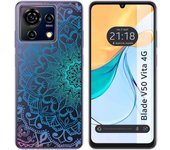 Funda Silicona Zte Blade V50 Vita 4G Mandala