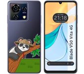 Funda Silicona Zte Blade V50 Vita 4G Panda