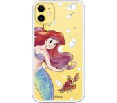 Funda para iPhone 11 Oficial de Disney Ariel y Sebastián Burbujas - La Sirenita
