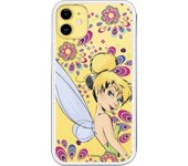 Funda para iPhone 11 Oficial de Disney Campanilla Flores - Peter Pan