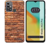 Funda Silicona Zte Blade A53 Pro Ladrillo 04