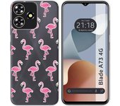 Funda Transparente Zte Blade A73 4G Flamenco