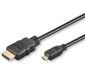 Microconnect HDMI 2.0 A-D cable, 3m cable HDMI HDMI tipo D (Micro) HDMI tipo A (Estándar) Negro