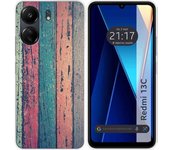 Funda Silicona Xiaomi Redmi 13C Madera 10