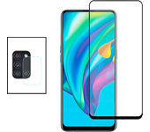 Kit de película de Camara trasero + Cubierta completa de vidrio 5D Sempered para Samsung A21s