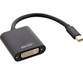 InLine 17194S adaptador de cable de vídeo 0,15 m Mini DisplayPort DVI-D Negro