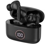Auriculares Stereo Bluetooth Dual Pod Earbuds Lcd COOL AIR PRO Negro