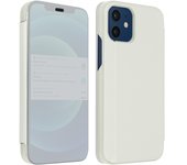 Funda iPhone 12 Mini Efecto Espejo translúcida F.Soporte - Plata