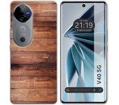 Funda Silicona Vivo V40 5G Madera 02