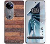 Funda Silicona Vivo V40 5G Madera 03