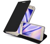 Funda Libro para Samsung Galaxy A3 2015 en CLASSY NEGRO - Cubierta Proteccion con Cierre Magnetico, Tarjetero y Funcion de Suporte - Etui Case Cover Carcasa