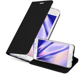 Funda Libro para Samsung Galaxy A3 2016 en CLASSY NEGRO - Cubierta Proteccion con Cierre Magnetico, Tarjetero y Funcion de Suporte - Etui Case Cover Carcasa