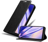 Funda Libro para Motorola MOTO G8 PLUS en NEGRO ANTRACITA - Cubierta Proteccion con Cierre Magnetico, Tarjetero y Funcion de Suporte - Etui Case Cover Carcasa