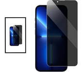 Kit de cubierta completa de CeramicGlass anti -Spy de 2 temporadas para Apple iPhone 13 Pro Max -Tra