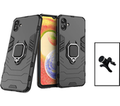 Kit de soporte magnético de automóvil fortalecido + 3x1 Cubierta de defensor militar