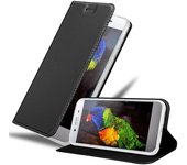 Funda Libro para Sony Xperia XZ Premium en CLASSY NEGRO - Cubierta Proteccion con Cierre Magnetico, Tarjetero y Funcion de Suporte - Etui Case Cover Carcasa