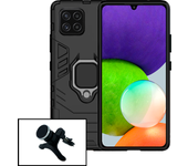 Kit de soporte magnético de automóvil fortalecido + 3x1 Cubierta de defensor militar