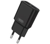 Xo l92c cargador de corriente 2.4a 2xusb - proteccion contra cortocircuito y sobrecargas - color neg