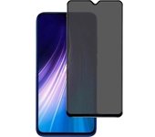 Película de vidrio templado antiespía compatible con Xiaomi Redmi A3 - Transparente/Negro