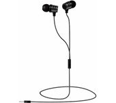BLP4640 Auriculares con Cable, Manos Libres, Compatible con IOS y Android, Calidad de Sonido 5MW, Ne