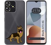 Funda Silicona Zte Blade A73 4G Perros 03
