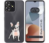 Funda Silicona Zte Blade A73 4G Perros 06