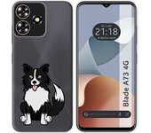 Funda Silicona Zte Blade A73 4G Perros 01