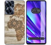 Funda Silicona Realme C55 Madera 07