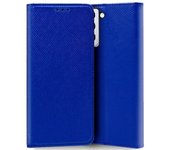 Funda COOL Flip Cover para Samsung G990 Galaxy S21 Liso Azul