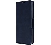 Funda para Motorola Moto E13 Tarjetero y Soporte Vídeo + Correa Azul