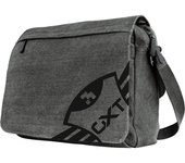Trust GXT 1260 Yuni maletines para portátil 39,6 cm (15.6 pulgadas pulgadas) Bandolera Negro, Gris