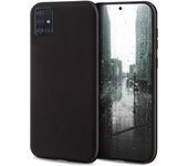 Minimalist Series Funda Silicona para Samsung A71, Negra con Acabado Mate, Cover Carcasa de TPU Suav