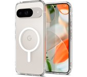Spigen Ultra Hybrid OneTap Metal Ring funda para teléfono móvil 16 cm (6.3 pulgadas pulgadas) Transparente, Blanco