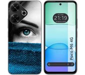Funda Silicona Xiaomi Poco M6 4G Ojo