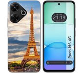 Funda Silicona Xiaomi Poco M6 4G Paris