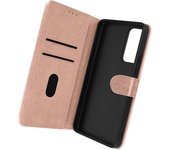 Funda Xiaomi 12 Lite Solapa Tarjetero Función Soporte Vídeo rosa
