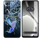 Funda Silicona Realme C65 4G Plumas