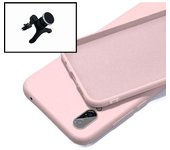 Kit de soporte magnético de automóvil fortalecido + cubierta de silicona líquida